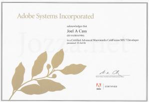 Certified Advanced Macromedia ColdFusion MX7 Developer